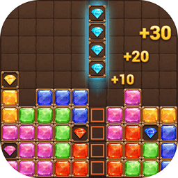 方块拼图珠宝世界游戏