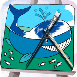 艺术填色小游戏