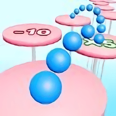 蛇形弹跳小游戏(snaky bounce)