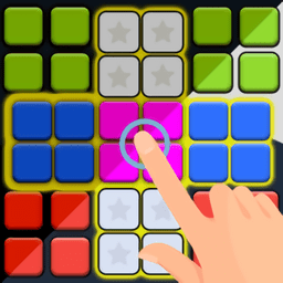 昼夜方块拼图游戏(block game)