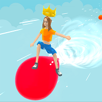 气球水上漂游戏