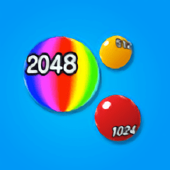 小球快跑2048游戏