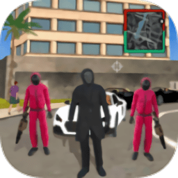 鱿鱼绳索英雄匪徒战场