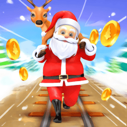 圣诞无限奔跑小游戏(santa runner infinite run game)