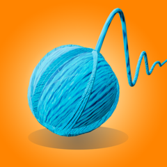 滚动的毛毛球游戏