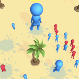 人群合并pk小游戏(circle crowd)