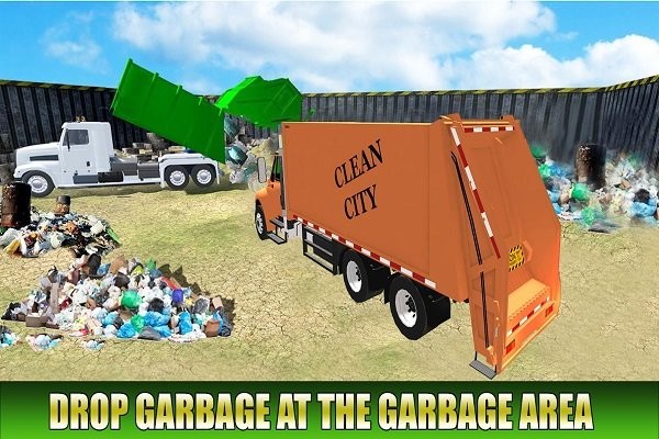垃圾车模拟驾驶最新版(garbage transporter truck driving simulator) 垃圾车模拟驾驶游戏下载