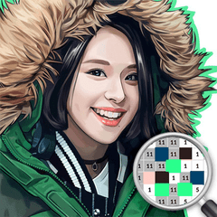 小姐姐拼图小游戏