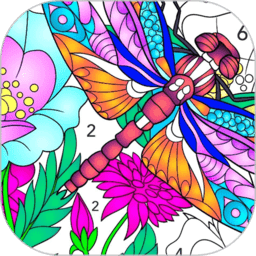 儿童涂色梦想花园游戏