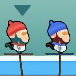 奇葩滑雪小游戏