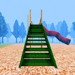 恐怖逃亡森林滑滑梯游戏