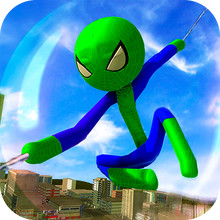 蜘蛛火柴人绳索英雄3游戏