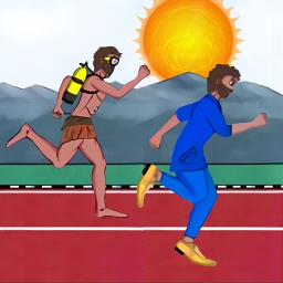 跑酷冲冲冲夸父追日游戏