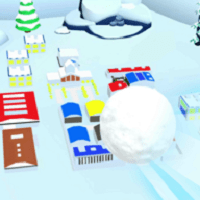 雪球砸城市游戏(snowslide)