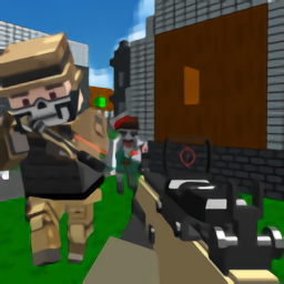 战斗方块竞技场游戏