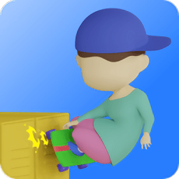 学校滑板恶作剧跑酷游戏(school prank run)