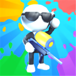 直升机彩弹射击游戏(color count)