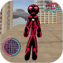 火柴人绳索红蜘蛛侠手游