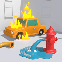接管灭火游戏(flood it3d)