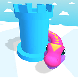 彩色贪吃蛇游戏