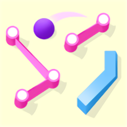 橡皮筋弹球小游戏