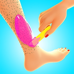 拔腿毛模拟小游戏