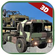 军用卡车检查站