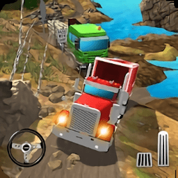 越野爬山卡车3d手游