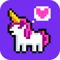 像素涂色填色书游戏